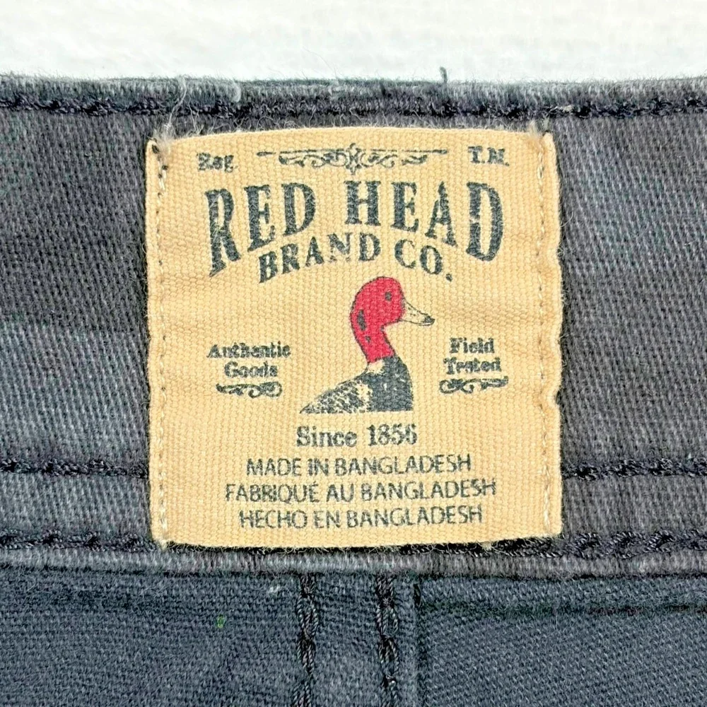 RedHead Cargo Shorts Mens 34 Navy Blue Cotton Twill Multi-Pocket Outdoor Casual‎
